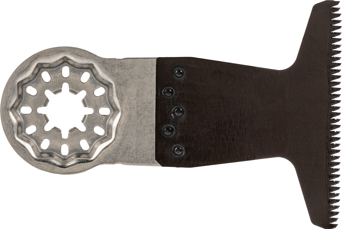 Ahşap için Hızlı Kesim Salınımlı Alet Bıçakları, Düz Bıçak, 2" Uzunluk, 2-1/2" Genişlik