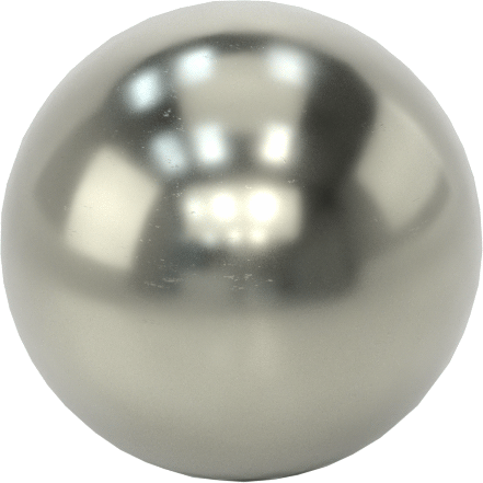 Çelik Top Düğme, 10-24 Dişli Delik ile, 3/8" Derinlik