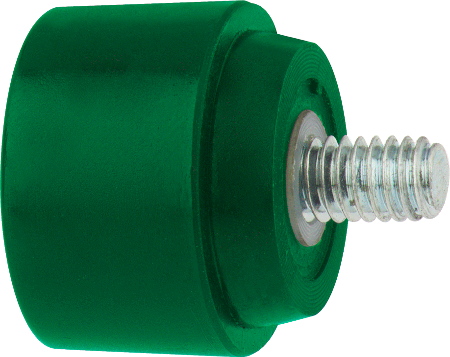 Poliüretan Çekiç Yüzü, Orta, 1-1/4" Çap