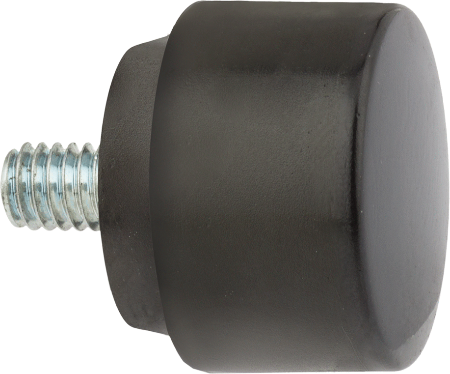 Poliüretan Çekiç Yüzü, Ekstra Sert, 1-1/4" Çap