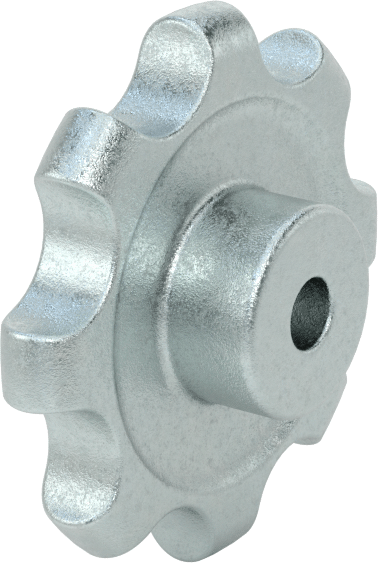 Yivli Çinko Delikli Topuz, 1/4“ Çap x 5/8” Derinlikli Delik