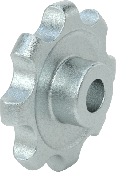 Yivli Çinko Delikli Topuz, 3/8“ Çap x 5/8” Derinlikli Delik