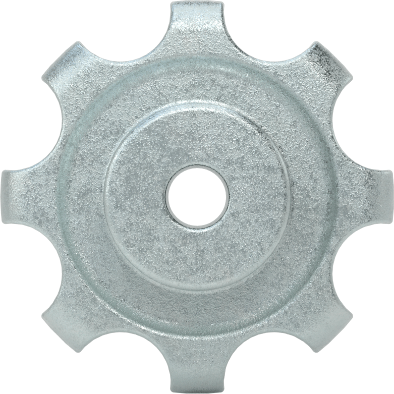 Yivli Çinko Delikli Topuz, 3/8“ Çap x 7/8” Derinlikli Delik