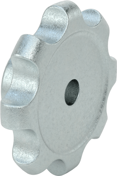 Yivli Çinko Delikli Topuz, 3/8“ Çap x 7/8” Derinlikli Delik