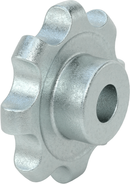 Yivli Çinko Delikli Topuz, 1/2“ Çap x 7/8” Derinlikte Delik