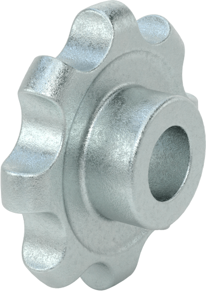 Yivli Çinko Delikli Topuz, 5/8“ Çap x 7/8” Derinlik