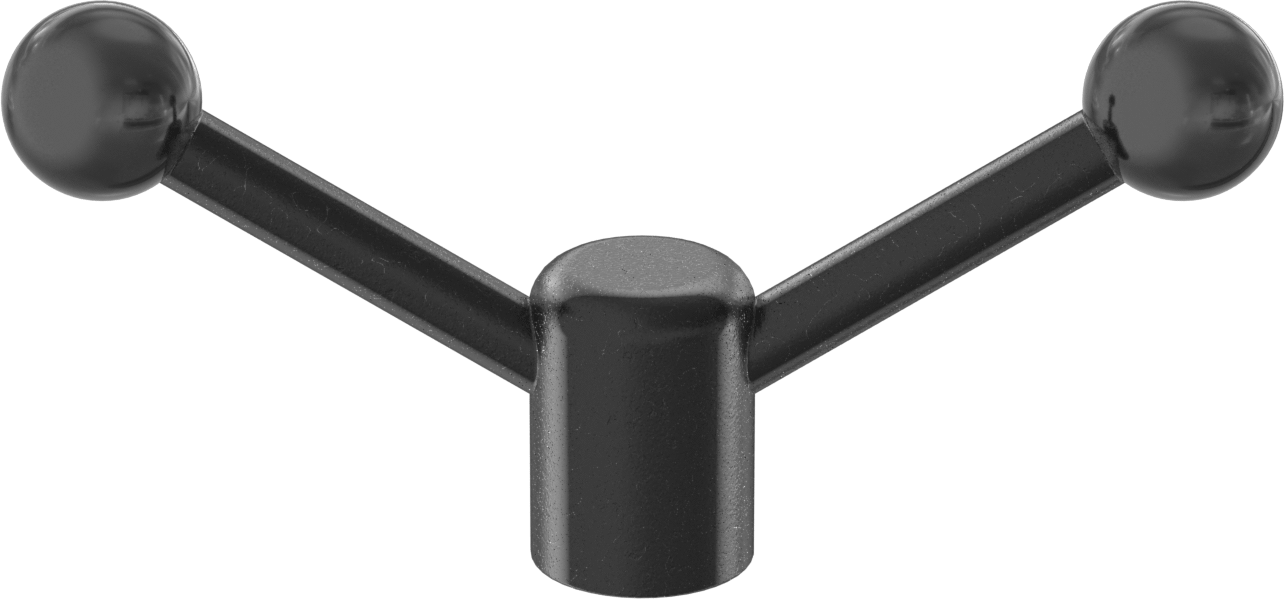 Çelik Ayarlanabilir Tutamak, 1/2"-13 Dişli Delik ile