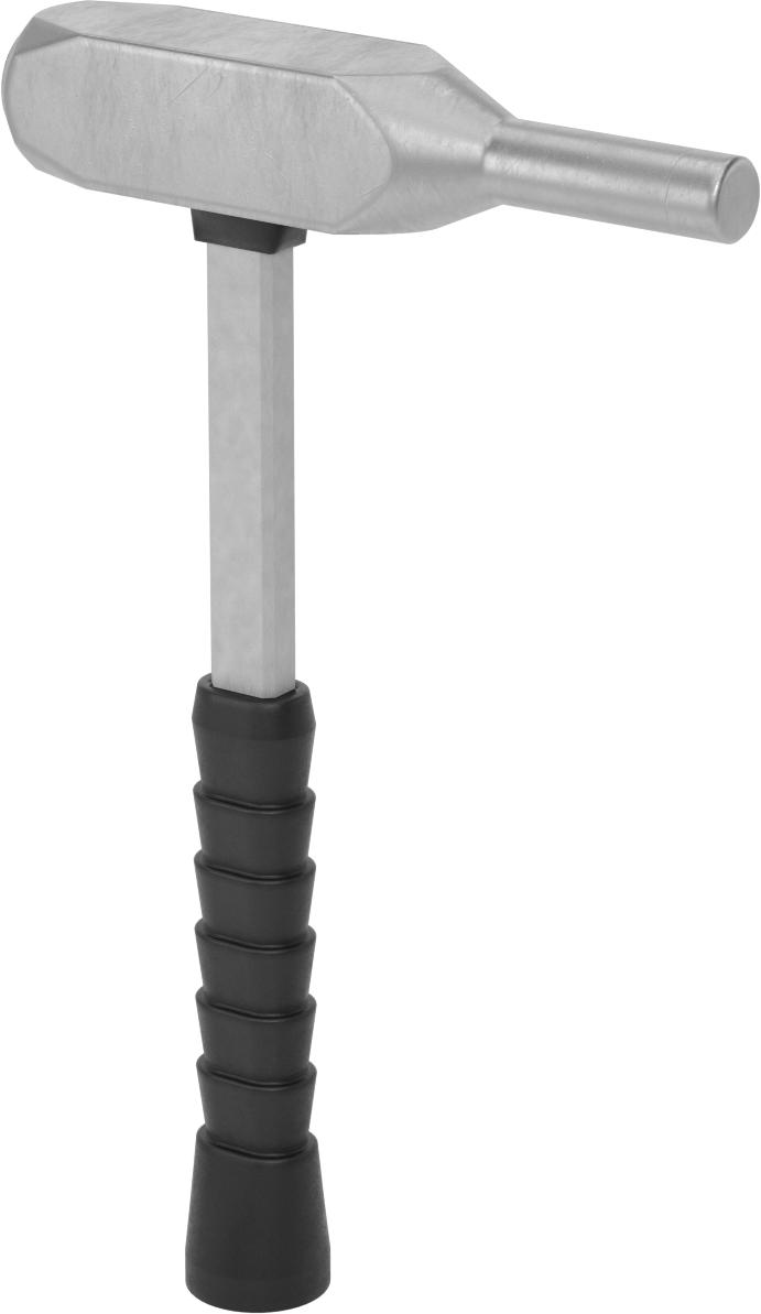 Yan Saplı Pim Çıkarma Zımbası, Düz ve Yastıklı Tutamak, 7/8" ve 22 mm Çaplı Pimler için