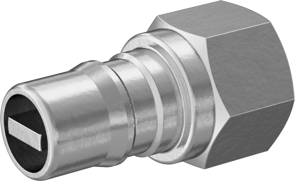 Doğal ve LP GAZ için Hızlı Bağlantı Kesme Hortum Bağlantısı, Plug, 3/8 x 3/8 NPTF Dişi