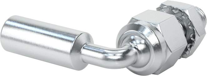 Rulmanlı Bağlantı, Bent-Swivel, 1/4"-28 Diş