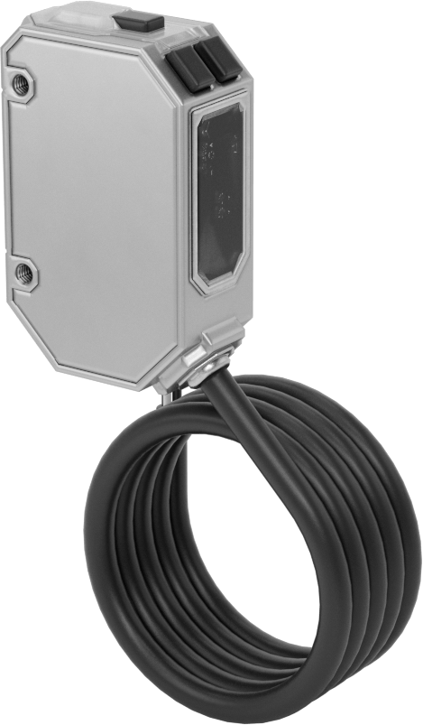 Fotoelektrik Mesafe Ölçüm Vericisi, Tel Uçlu, 35 mm ila 500 mm Algılama Mesafesi