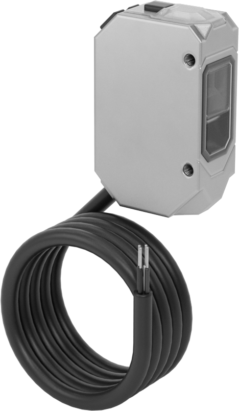 Fotoelektrik Mesafe Ölçüm Vericisi, Tel Uçlu, 35 mm ila 150 mm Algılama Mesafesi