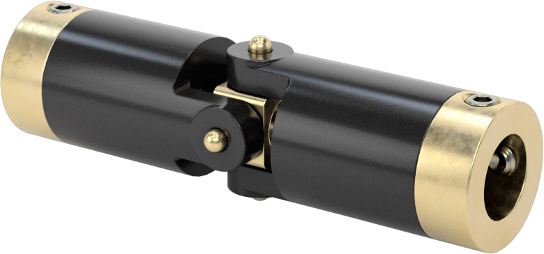Hassas Tekli U-Eklem, Pim ve Blok Bağlantısı, 3/8“ Çap x 7/8” Derinlikte Mil için, Asetal