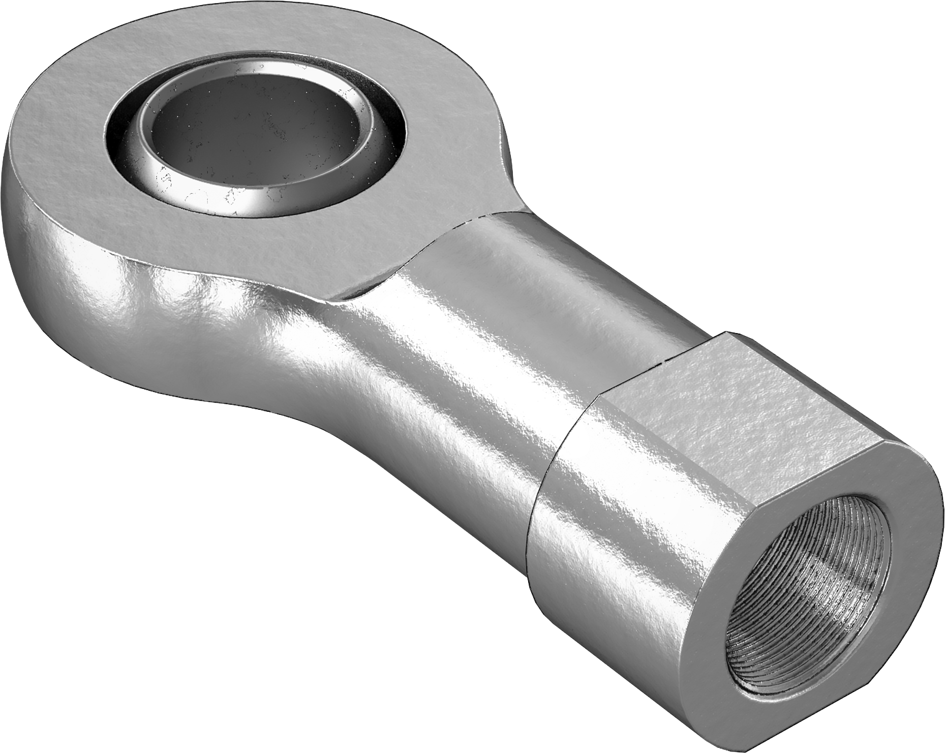 Bilyalı Mafsal Çubuk Ucu, 2"-12 Diş