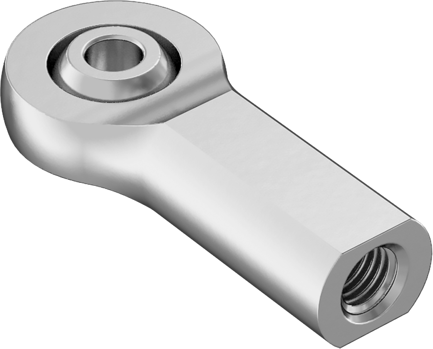 Bilyalı Mafsal Çubuk Ucu, Büyük Boy 1/4"-28 Diş, Sağ El