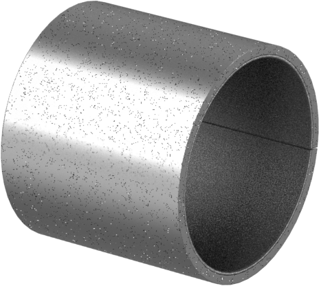 Kuru Çalışmalı Metal Takviyeli PTFE Kovanlı Rulman, Çelik Kabuk ile, Bronz Sırtlı, 1,25" Mil Çapı için, 1,25" Uzunluk