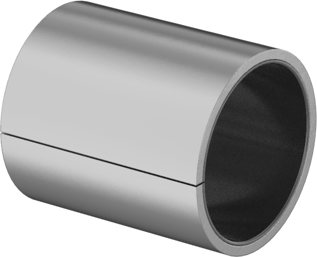 Bronze-Backed PTFE Plastic Bearings with Steel Shell