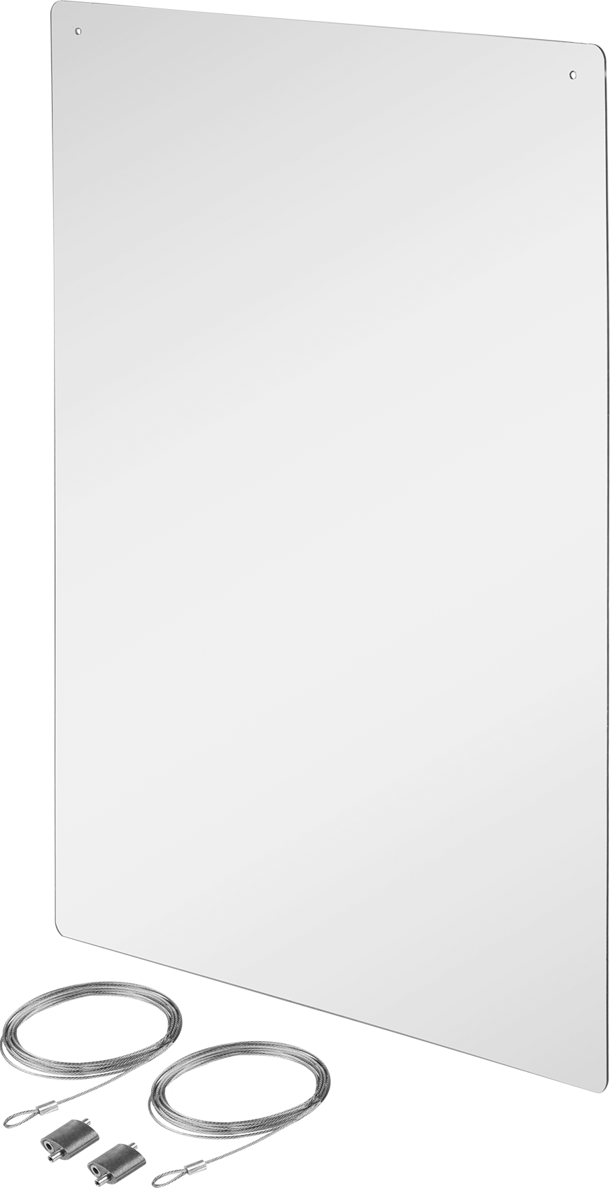 Koruyucu Panel, Asma Teliyle, 31" Yükseklik, 23" Genişlik