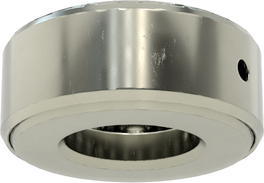 Tek Parça Baskı Bilyalı Rulman, Ekranlı, 11/16" Mil Çapı için, 1-11/32" OD