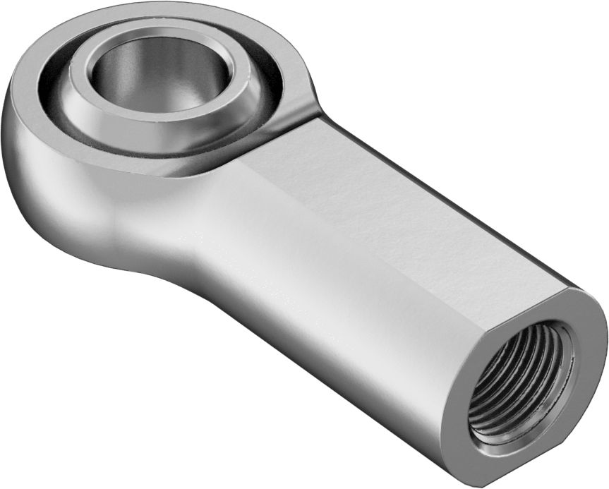 Yağlı Bilyeli Mafsal, Çubuk Ucu, 5/8"-18 Diş