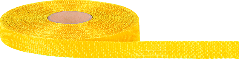 Yeniden Kullanılabilir Bariyer Bandı, Polipropilen, 0,03" Kalınlık, 3/4" Genişlik, 150 Fit Uzunluk, Sarı