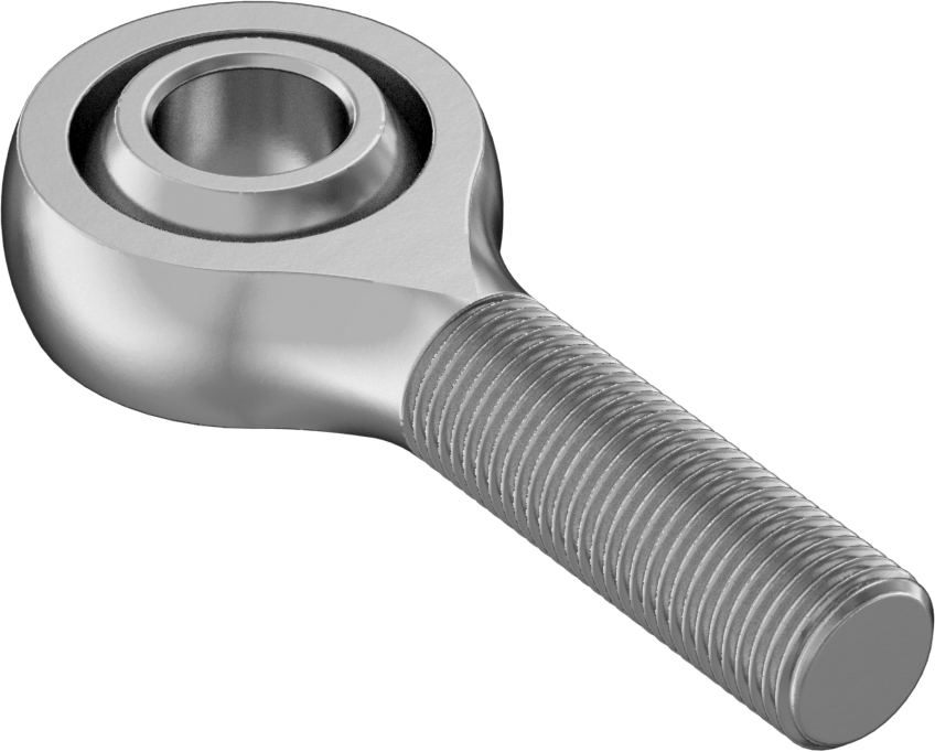 Top Mafsal, Çubuk Ucu, Yüksek Yük, Çelik Ek Parça, 1/2"-20 Şaft