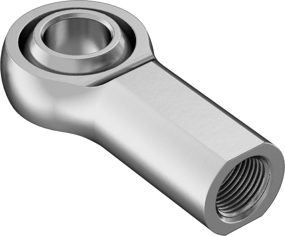 Top Mafsal, Çubuk Ucu, Yüksek Yük, Çelik Ek Parça, 3/4"-16 Dişi Şaft