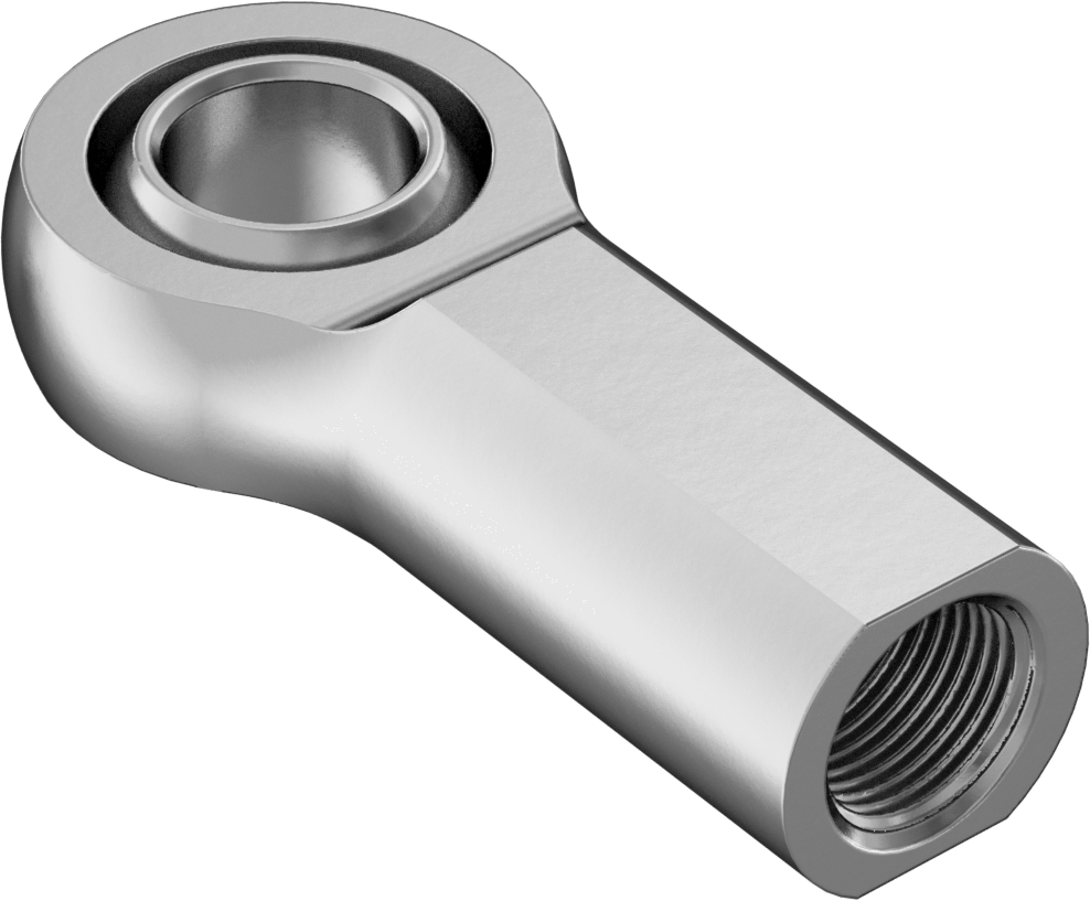 Top Mafsal, Çubuk Ucu, Yüksek Yük, Çelik Ek Parça, 7/8"-14 Dişi Şaft