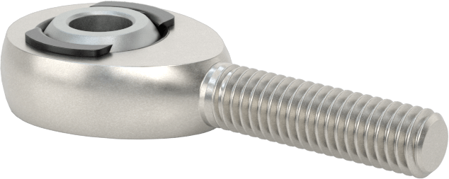 Top Mafsal, Çubuk Ucu, Yüksek Yük, Naylon/PTFE Ek, M6 x 1 mm Şaft