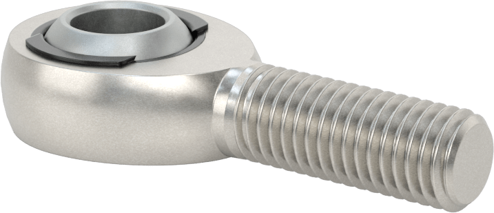 Top Mafsal, Çubuk Ucu, Yüksek Yük, Naylon/PTFE Ek, M14 x 2 mm Şaft