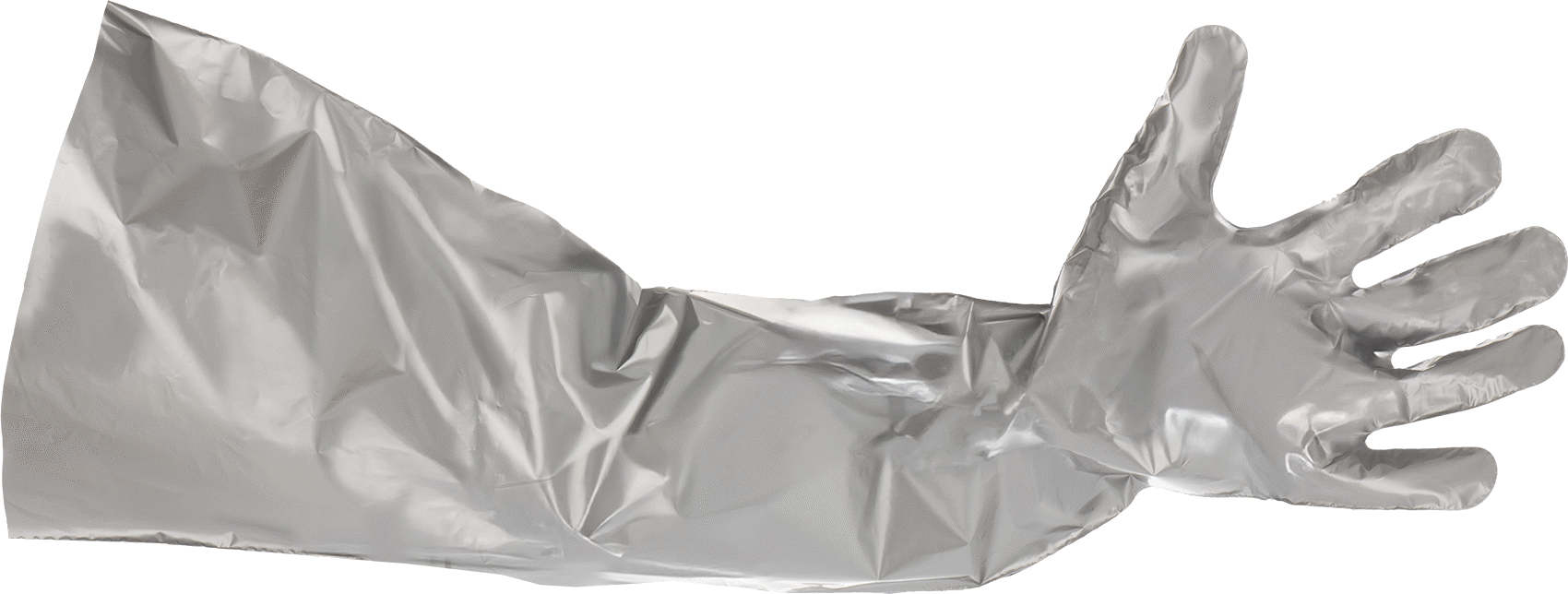 Ultra İnce Evoh Kimyasal Dayanıklı Eldivenler, 29" Uzunluk, XL Boyutu