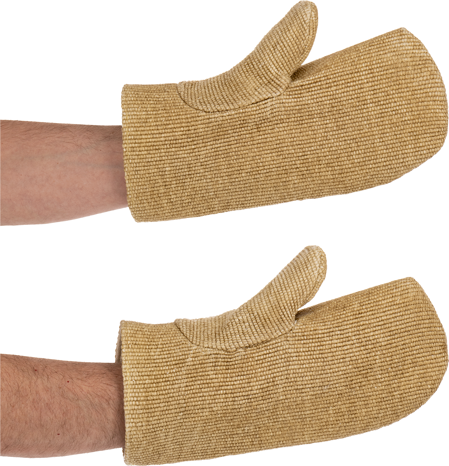 Aşırı Isıya Dayanıklı Kıyafetler, Zetex Plus Kumaş Eldivenler, 1800°F Maksimum, 11" Uzunluk