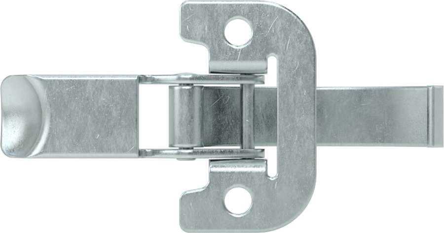 Çekme Mandalı, Çakmasız, Çinko Kaplı Çelik, 3-5/8“ Uzunluk x 1-7/8” Genişlik