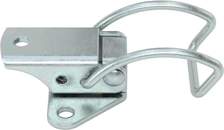 Çekme Mandalı, Çakmasız, Çinko Kaplı Çelik, 2-3/16" Uzunluk, 1-1/2" Genişlik