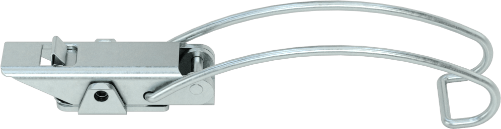 Çekme Mandalı, Emniyet Mandallı, Çakmasız, Çinko Kaplı Çelik, 5-1/4" Uzunluk
