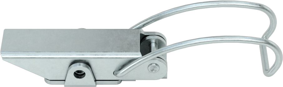 Çekme Mandalı, Çakmasız, Çinko Kaplı Çelik, 3-3/4“ Uzunluk x 7/8” Genişlik, 7/8" Çıkıntı