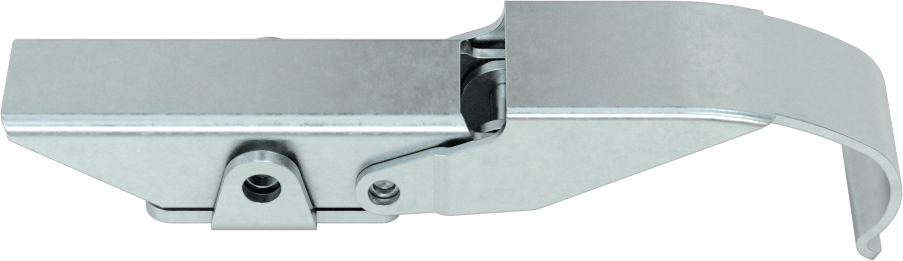 Çekme Mandalı, Çakmasız, Çinko Kaplı Çelik, 3-3/4“ Uzunluk x 7/8” Genişlik, 5/8" Çıkıntı