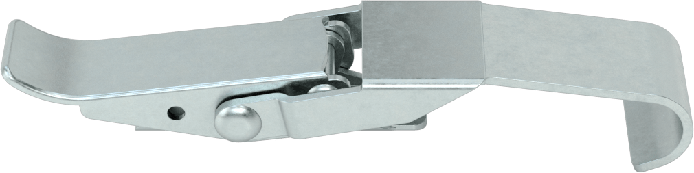 Çekme Mandalı, Çakmasız, Çinko Kaplı Çelik, 5-3/8“ Uzunluk x 1-3/16” Genişlik
