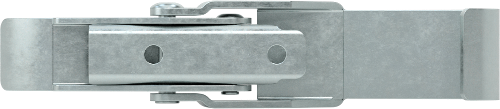 Çekme Mandalı, Çakmasız, Çinko Kaplı Çelik, 5-3/8“ Uzunluk x 1-3/16” Genişlik