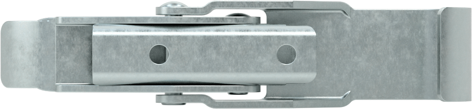 Çekme Mandalı, Çakmasız, Çinko Kaplı Çelik, 4-15/16“ Uzunluk x 1-1/8” Genişlik