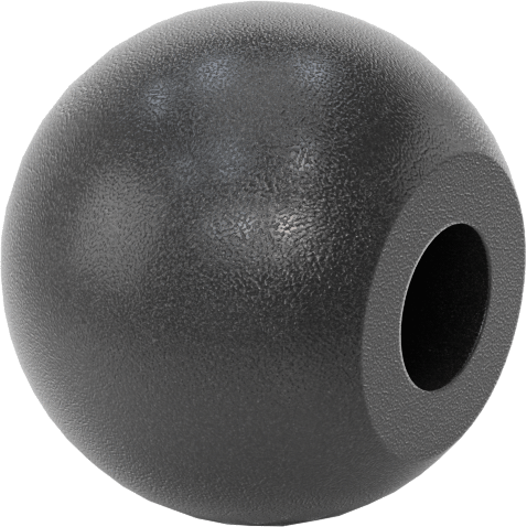 Bilyalı Topuz, 3/8" Dişsiz Delik Çaplı