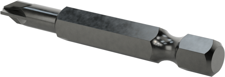 Pozidriv® Terminal Vida Ucu, Elektrikli Aletler için 1/4" Altıgen Şaft, 1 Numaralı Boyut