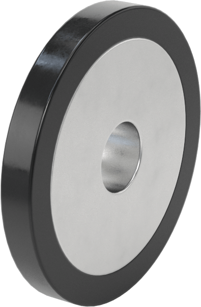 Üretan Silindir, 2-1/8" Silindir Çapı, 1/4" Silindir Genişliği