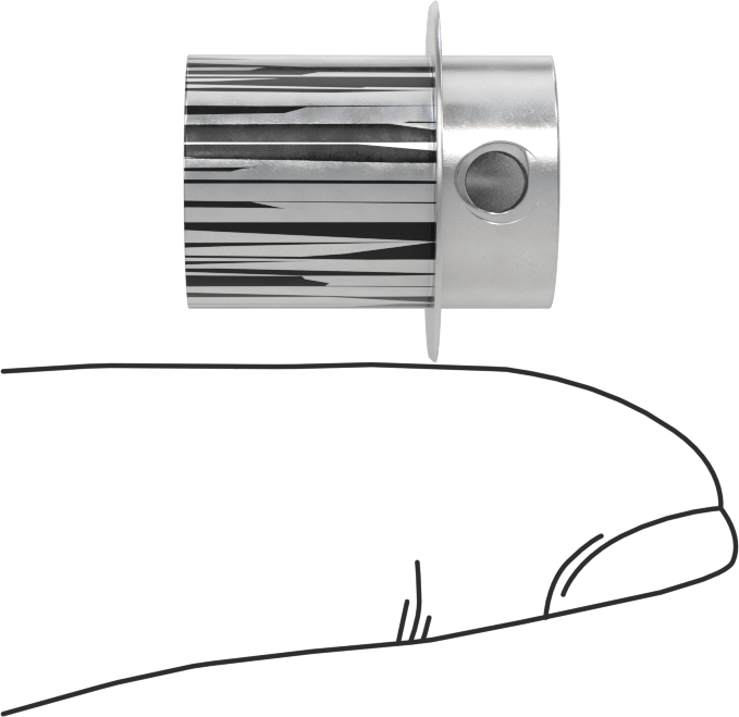 Üretan Silindir, 3/4" Makara Çapı, 3/8" Silindir Genişliği