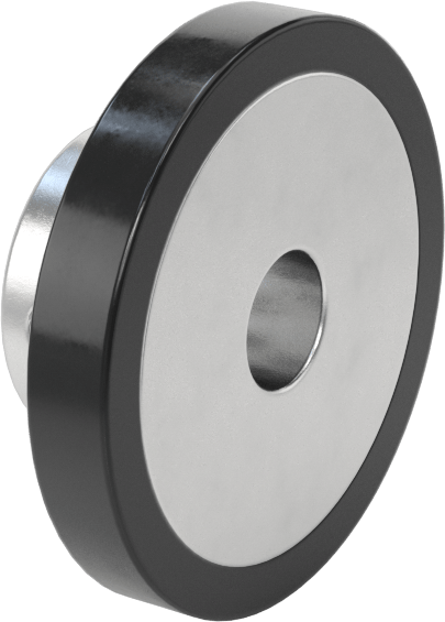 Üretan Silindir, 1-5/8" Makara Çapı, 1/4" Silindir Genişliği