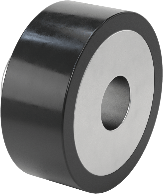 Üretan Silindir, 2-1/2" Silindir Çapı, 1" Silindir Genişliği