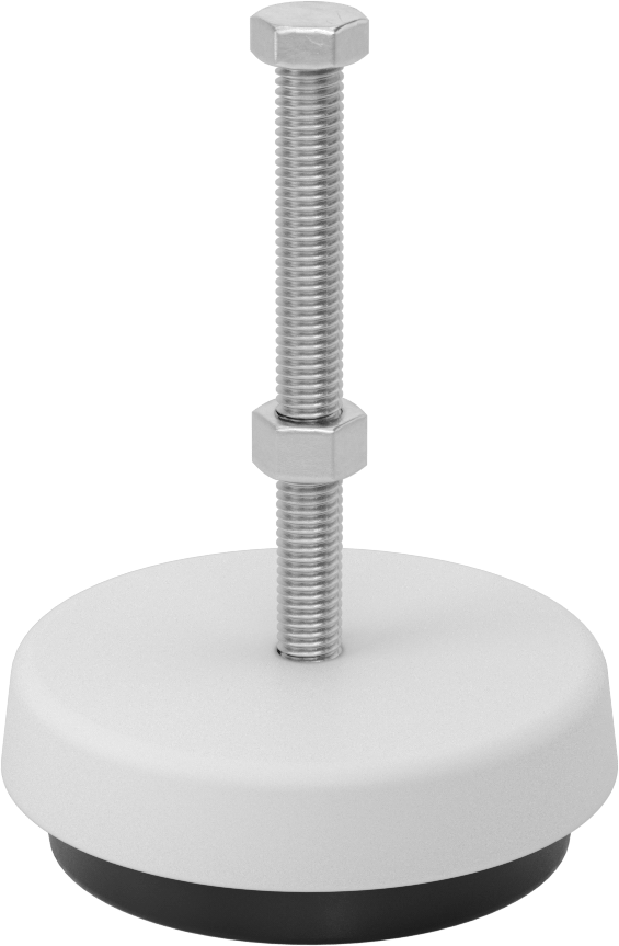 Kolay Kurulum Titreşim Sönümleyici Dengeleme Montajı, 1/2"-13 Dişli Saplamalı, Rigid