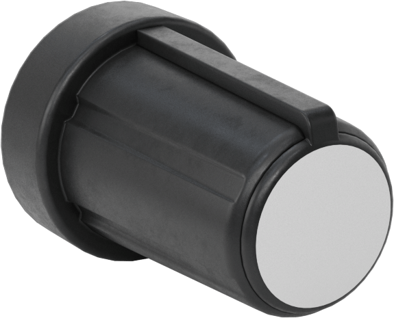 Comfort-Grip TPE Gösterge Düğmesi, 22 mm Yükseklik