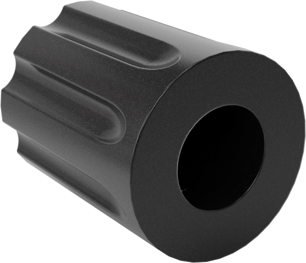 Fenolik Gösterge Düğmesi, Yuvarlak Miller için, 1/2" Çaplı Başlık, 6-32 Ayar Vidası