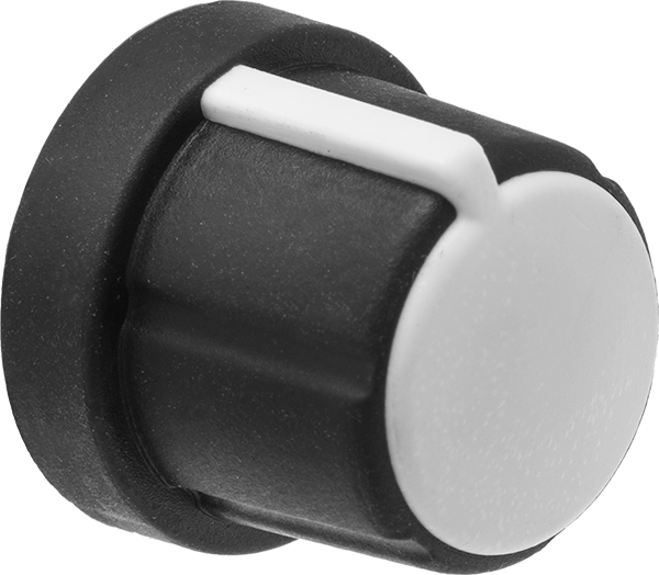 Comfort-Grip TPE Gösterge Düğmesi, 18 mm Yükseklik